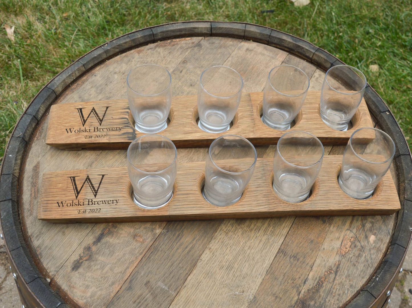 Personalized Beer Flights With Glasses