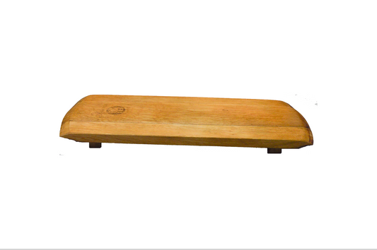 Wine Barrel Head Charcuterie Board | Raised Serving Tray | Rustic Entertaining Platter