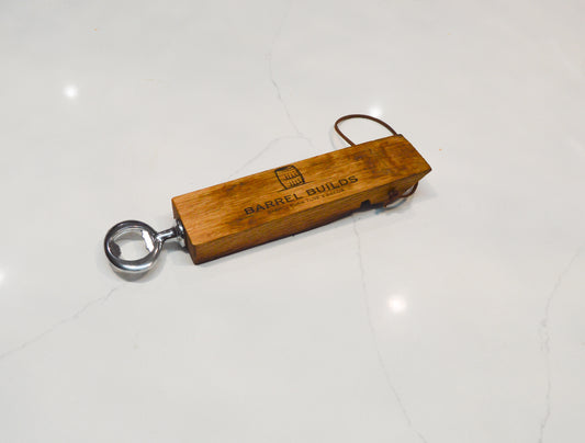 Wine Barrel Stave Bottle Opener | Personalized